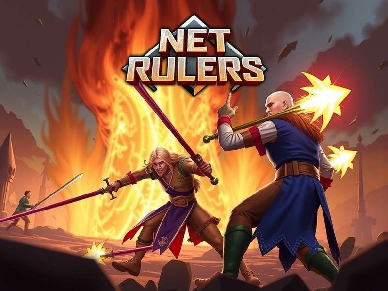 Net Rulers Epic Battle Scene